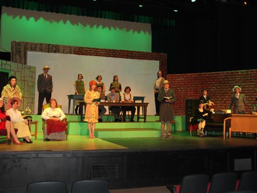 students in "Radium Girls" play 